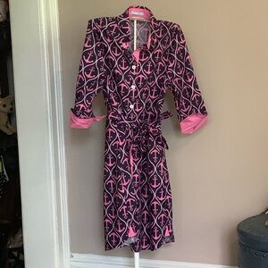 Haley and the Hound Madeline belted anchor dress. Worn 3‎ times. Excellent shape